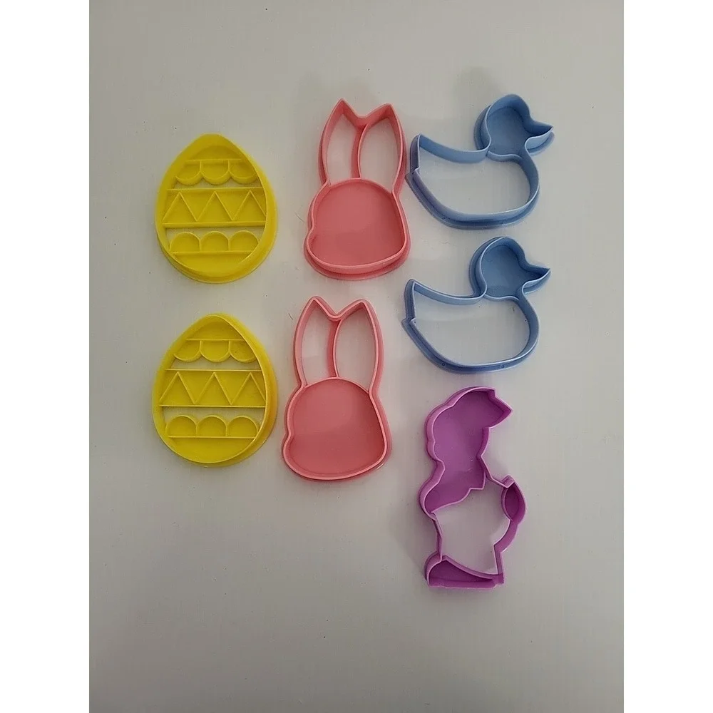 Easter Cookie Cutters‎ Lot Of 7
